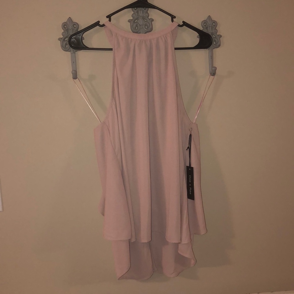 Pink tank top